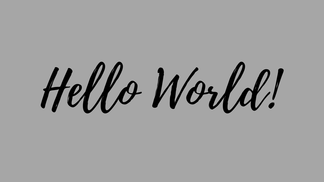 Hello World